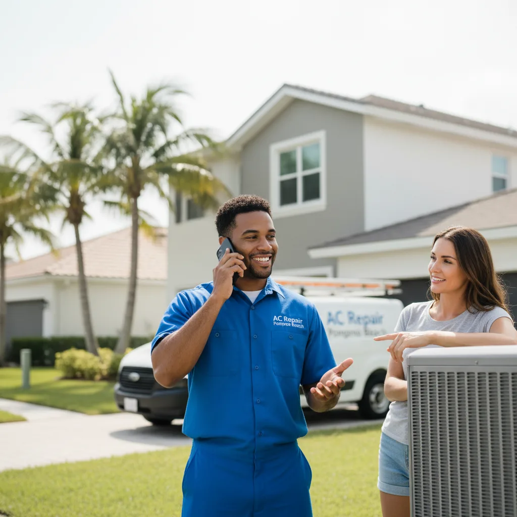 AC Repair Pompano Beach customer support in Summers